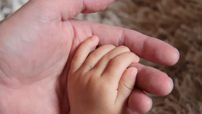 Baby Hand (Foto: David Jufer)
